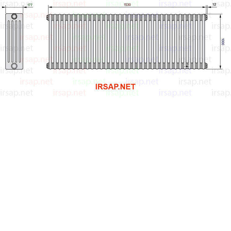 Радиатор IRSAP Tesi 51000/34 T14 CL 01